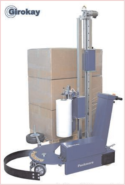 Girokay Автоматическая  машина для обёртывания паллет, предлолагаеться для упаковки более 100 паллет в день